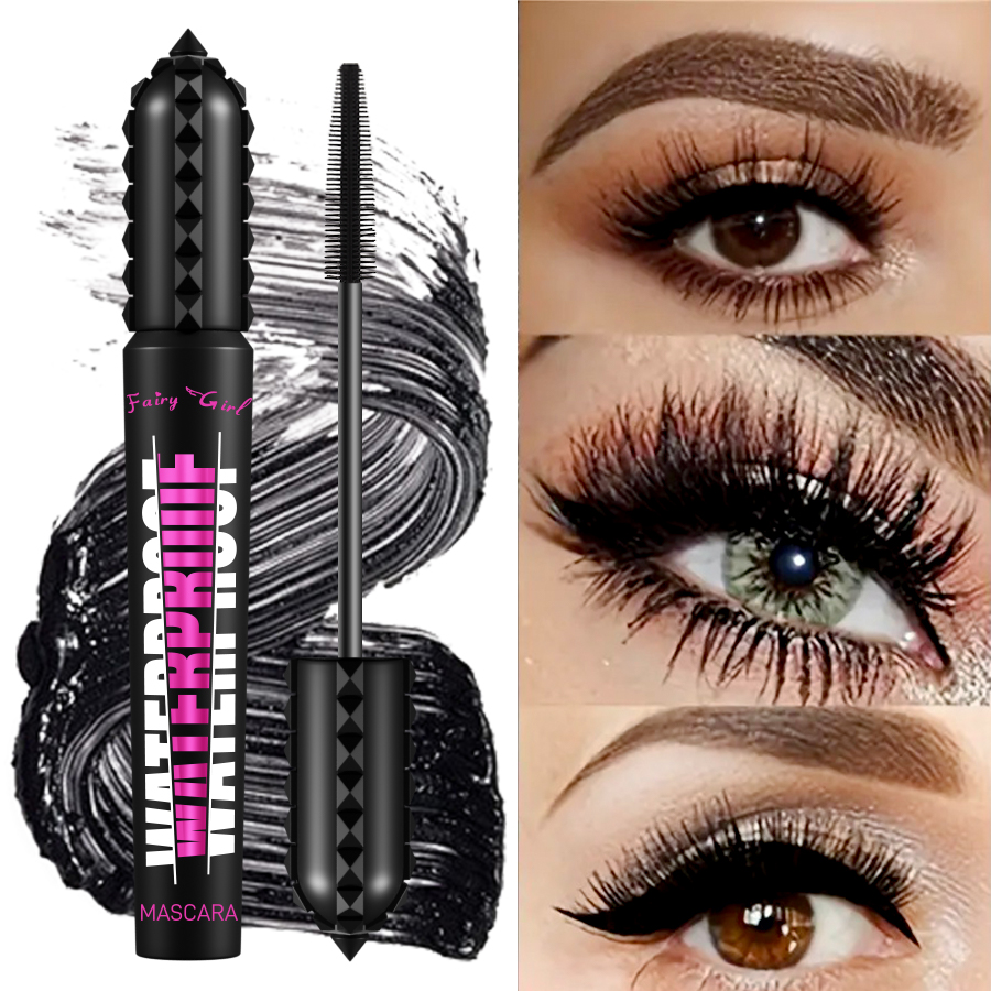 Beauty Huda Makeup - Black waterproof Mascara for all Lengthening
