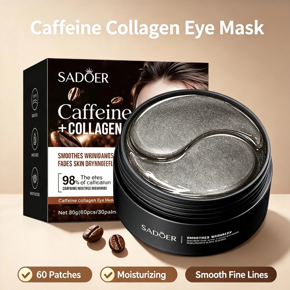 Collagen Eye Patch - Caffeine Collagen Eye Mask Anti Dark