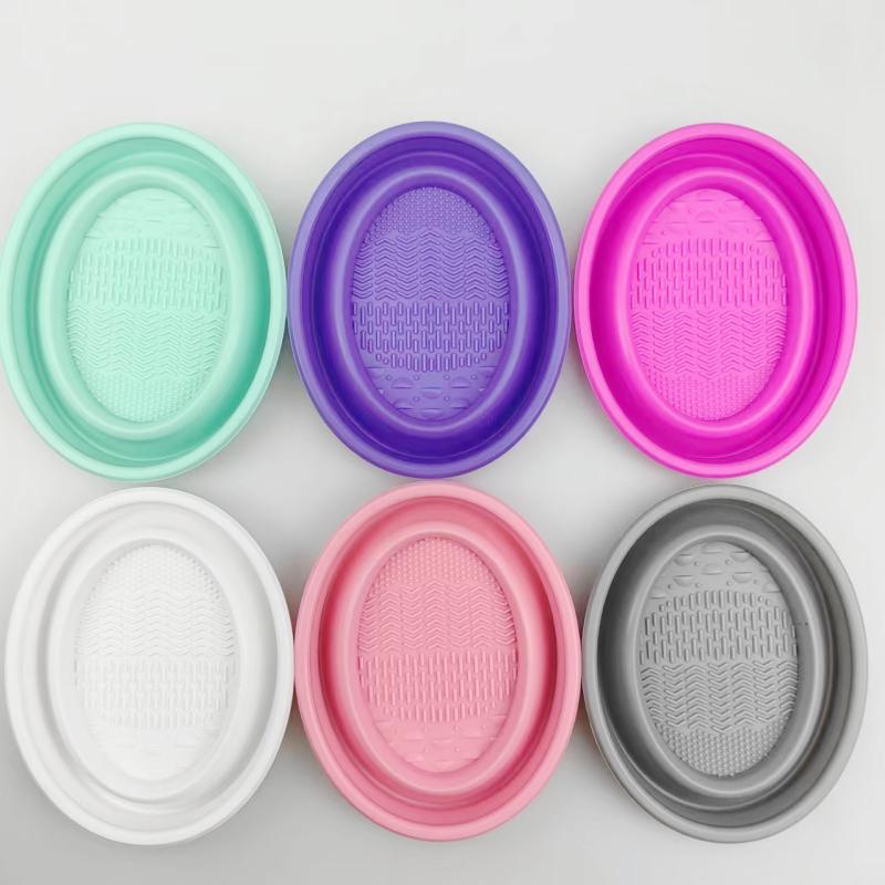 Folding Powder Puff Cleaning B - Beauty Makeup Kit 评论和价格