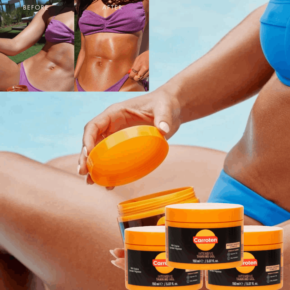 Carrot Shimmer Tanning Gel - S - Body Shimmer Lotion 评论和价格
