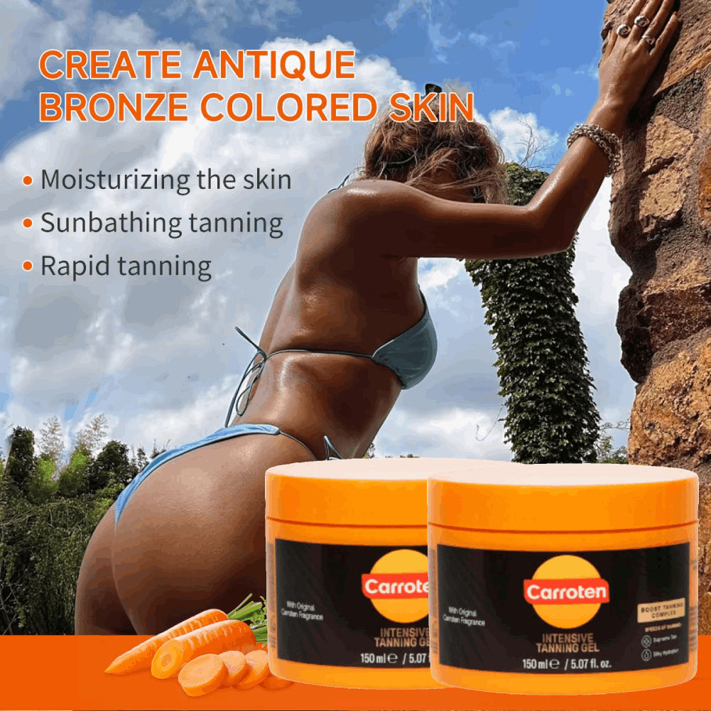 Carrot Shimmer Tanning Gel - S - Body Shimmer Lotion 评论和价格