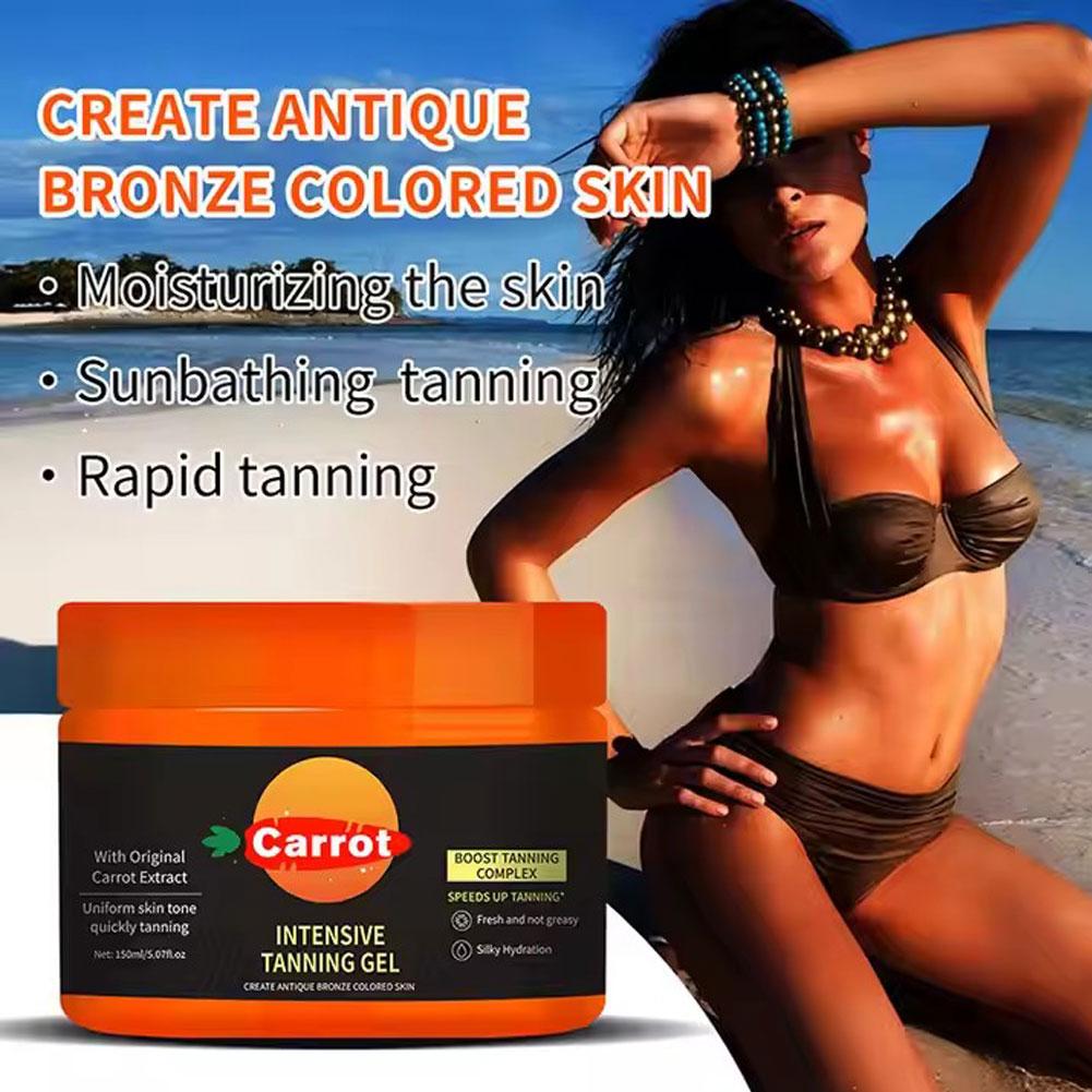 Carrot Shimmer Tanning Gel - S - Body Shimmer Lotion 评论和价格