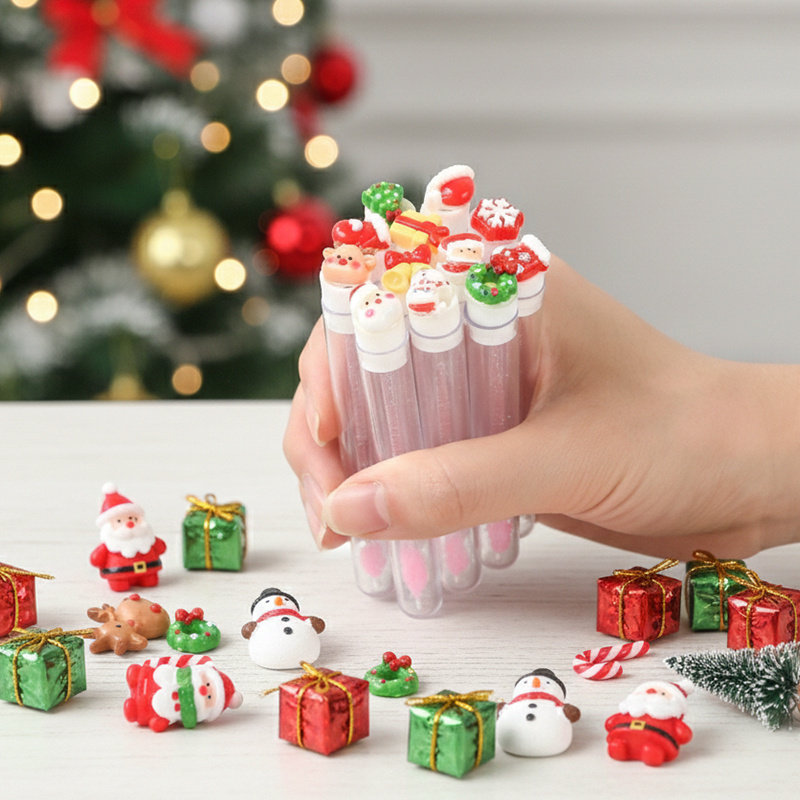 10pcs Christmas Eyelash Brushe - Beauty Makeup Design 评论和价格