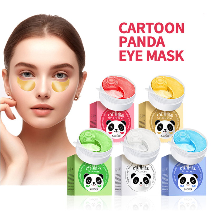 60pcs SADOER Crystal Collagen  - Collagen Eye Patch 评论和价格