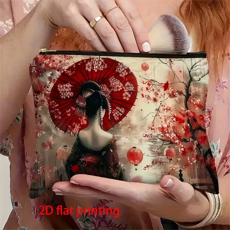 Japanese Geisha Makeup Bag | E - Beauty Makeup Design 评论和价格