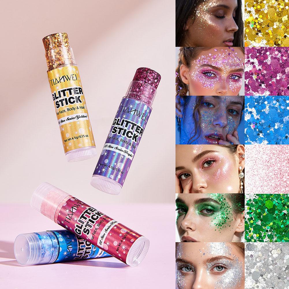Shimmer Glitter Stick Set Sequ - Body Shimmer Lotion 评论和价格