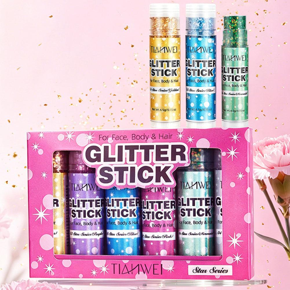 Shimmer Glitter Stick Set Sequ - Body Shimmer Lotion 评论和价格