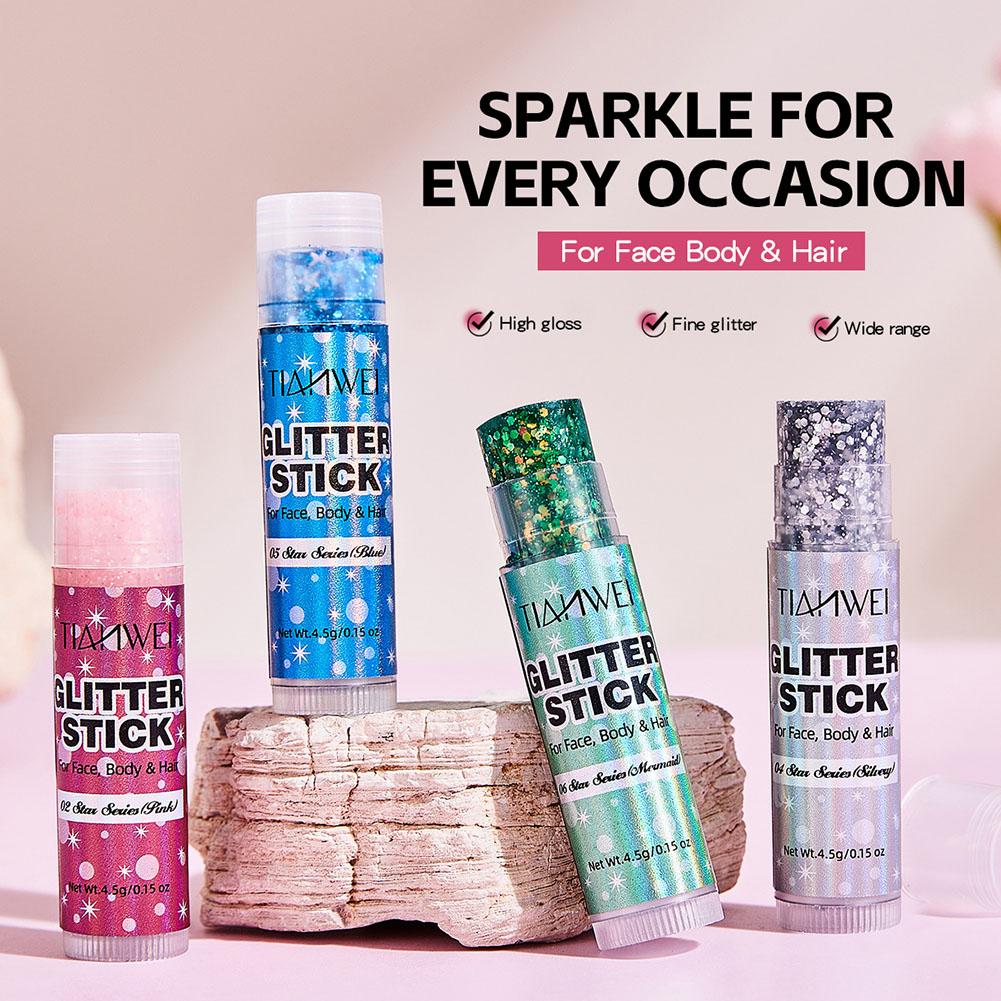 Shimmer Glitter Stick Set Sequ - Body Shimmer Lotion 评论和价格
