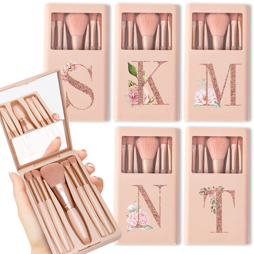 5pcs Cosmetic Brush Kit With M - Beauty Makeup Kit 评论和价格