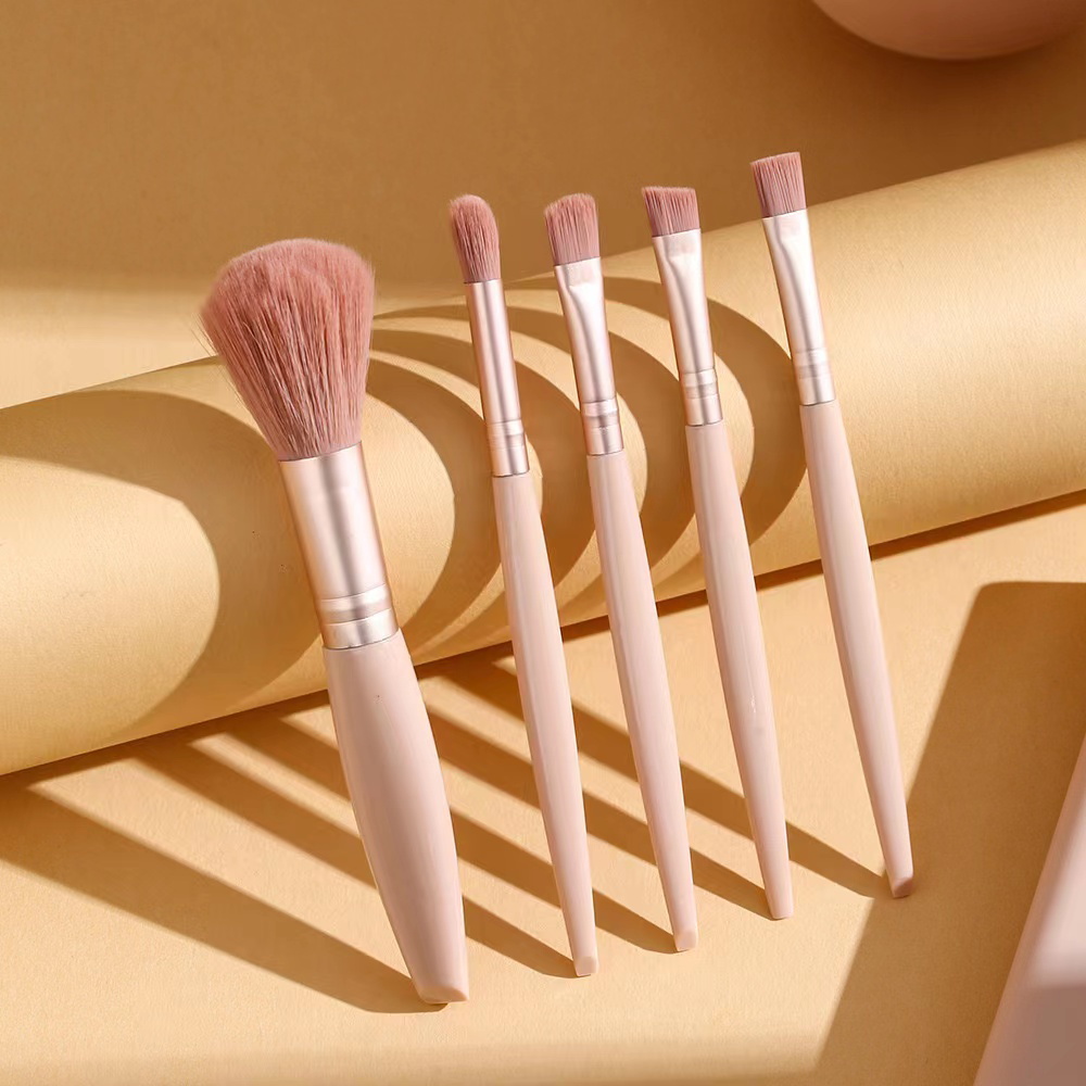 5pcs Cosmetic Brush Kit With M - Beauty Makeup Kit 评论和价格