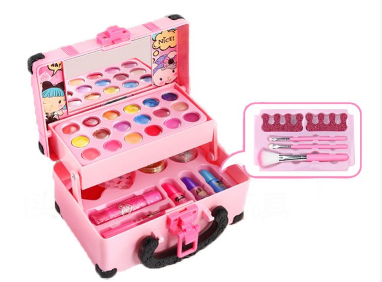 Girls Pretend Play Makeup Toy  - Beauty Makeup Set For Kids 评论和价格