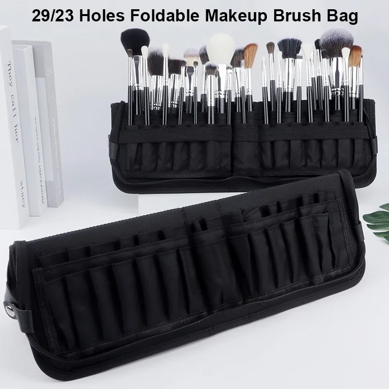 29/23 Holes Foldable Makeup Br - Beauty Makeup Kit 评论和价格